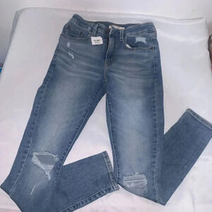 721 HIGH RISE SKINNY levi's  WOMEN'S JEANS, size 27 supersoft stretch